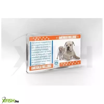 Neked vettem kutyás hűtőmágnes 11*6cm - amerikai bulldog