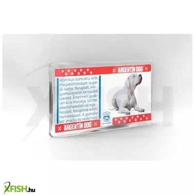 neked vettem kutyás hűtőmágnes 11*6cm - argentin dog