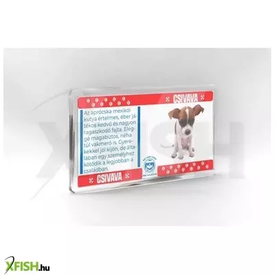 Neked vettem kutyás hűtőmágnes 11*6cm - csivava