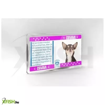 Neked vettem kutyás hűtőmágnes 11*6cm - csivava