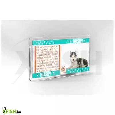 Neked vettem kutyás hűtőmágnes 11*6cm - husky