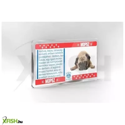 Neked vettem kutyás hűtőmágnes 11*6cm - mopsz
