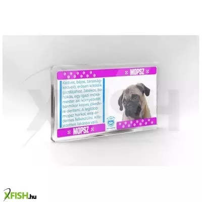 Neked vettem kutyás hűtőmágnes 11*6cm - mopsz