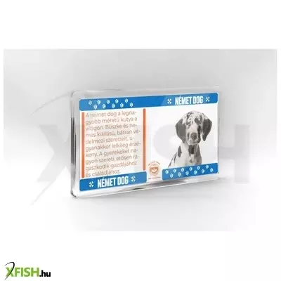 neked vettem kutyás hűtőmágnes 11*6cm - német dog