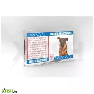 Neked vettem kutyás hűtőmágnes 11*6cm - német juhászkutya