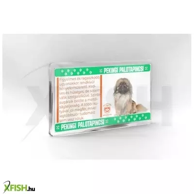 Neked vettem kutyás hűtőmágnes 11*6cm - pekingi palotapincsi