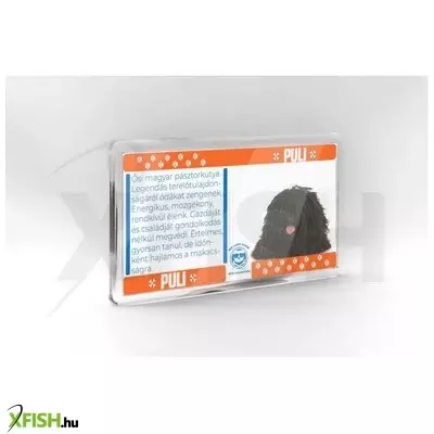 Neked vettem kutyás hűtőmágnes 11*6cm - puli