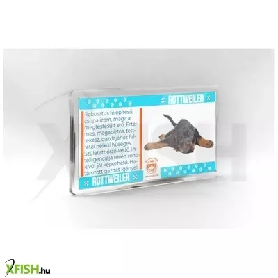Neked vettem kutyás hűtőmágnes 11*6cm - rottweiler