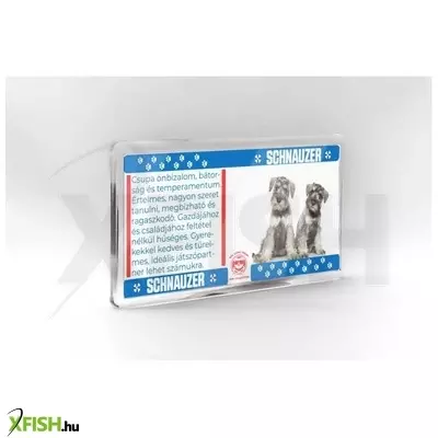 Neked vettem kutyás hűtőmágnes 11*6cm - schnauzer