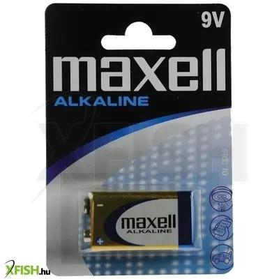 Maxell 6lr61 9v elem, alkáli, 1 db/csomag