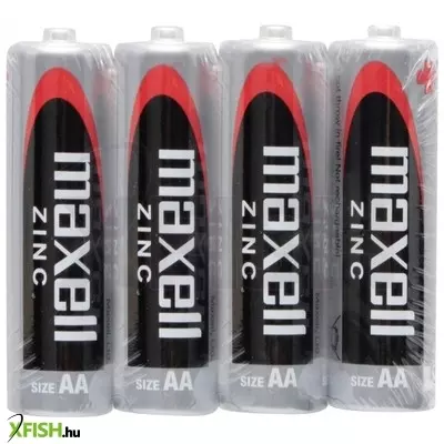 Maxell r6 aa elem, féltartós, ceruza, 1,5v, 4 db/csomag