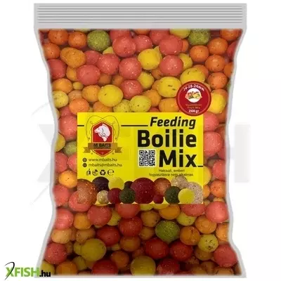 M Baits Feeding Bojli Mix 14-18-24mm 2,5kg Gyümölcsös