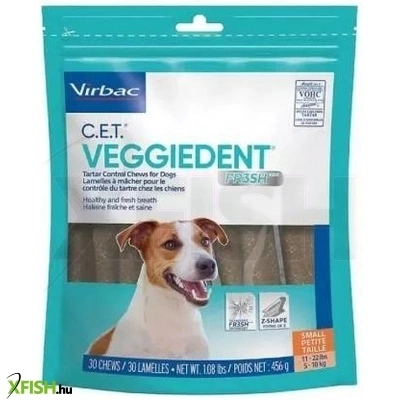 Veggiedent Rágószalag Kutyáknak S 5-10 kg Között 15db/csomag