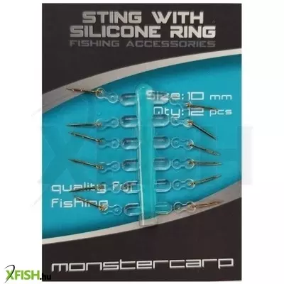 Zadravec Monstercarp Sting With Silicone Ring 10 (csalitüske szilikon füllel 10mm)