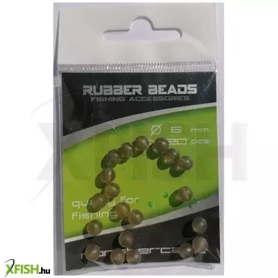 Monstercarp-Rubber Beads 6mm (gumi gyöngy 6mm)