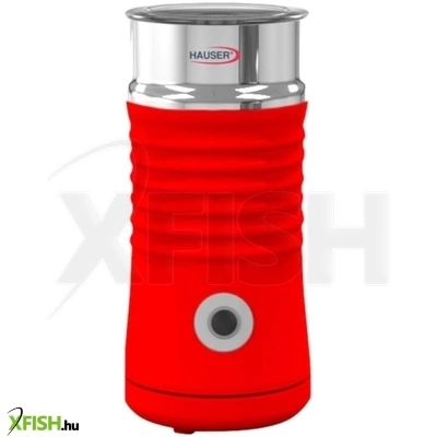 hauser mf-240r tejhabosító, 400 w, max 240 ml kapacitás, automata rendszer, tapadásmentes felület, piros
