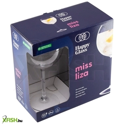 Örökpohár happyglass miss liza törhetetlen gin-tonic pohár, 63 cl, bpa mentes, élelmiszeripari minőség, 2 db / szett