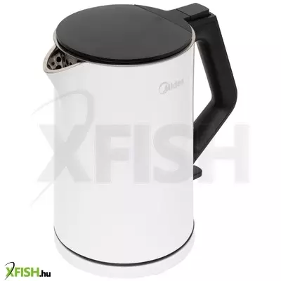 Midea mk-15h01a vízforraló, max. 2200 w, 1,5 L, duplafalú, fehér-fekete