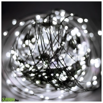 Dekorációs termékek home ml1500wh micro led-es fényfüzér, 150 m, 1500db hidegfehér micro led, 8 program, időzítés, hálózati adapter, távirányító, kül- és beltéri kivitel