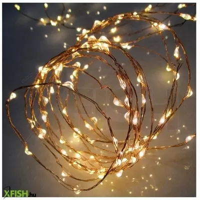 Dekorációs termékek home ml 80/ww micro led-es fényfüzér, 7,9 M / 80 db melegfehér micro led, állófényű, vékony vezeték, hálózati adapter, kül- és beltéri kivitel