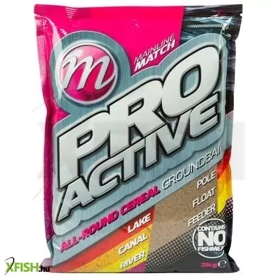 Mainline Match Pro Active all-round Cereal Keszegező Etetőanyag Mix 2 kg