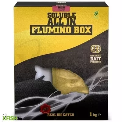 Sbs Soluble All In Flumino Box Teljes Etetőanyagos Csalizó Szett Pineapple Ananász 1000g