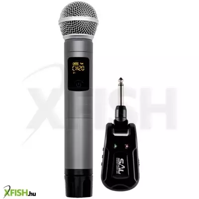 Sal mvn 300 vezeték nélküli mikrofonszett, digitális zajszűrés, 20 csatorna, ~40 M hatótáv, uhf frekvenciasáv