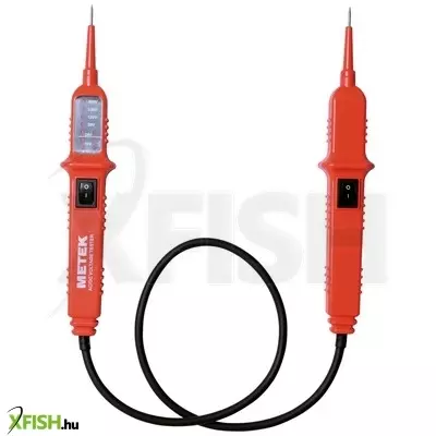 Sma home mvt 808ace kétpólusú ac/dc feszültségvizsgáló, 6-400 V egyen- és váltakozó feszültséghez, 10 LED visszajelző, robusztus ház és vezeték