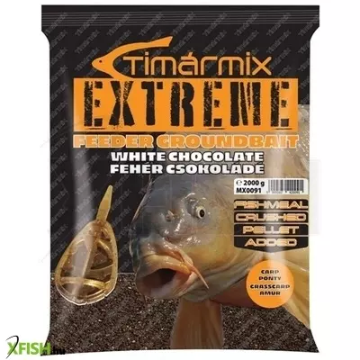 Tímár Mix Extreme Feeder Groundbait Etetőanyag White Choco 2Kg