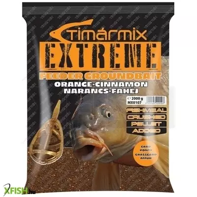 Tímár Mix Extreme Feeder Groundbait Etetőanyag Orange-Cinnamon 2Kg