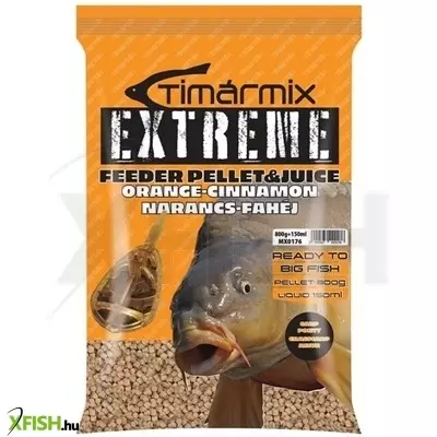 Tímár Mix Extreme Pellet & Juice Pellet + Aroma Orange-Cinnamon 800 +150Gr