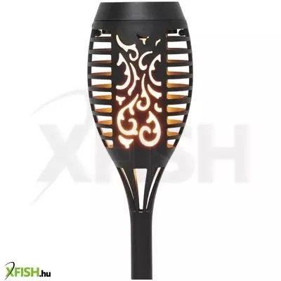 Home mx301 napelemes kerti fáklya, 12 db sárga smd led, fáklyaláng effektus, műanyag, 110 g, 12 db/display