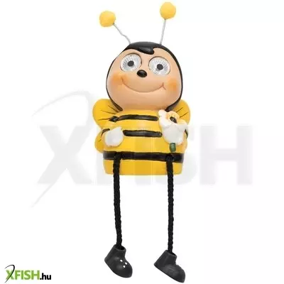 home mx644 napelemes kerti lámpa, méhecske forma, 2 db hidegfehér led, políresin, 40 mah akkumulátor (nimh), kültéri, beltéri