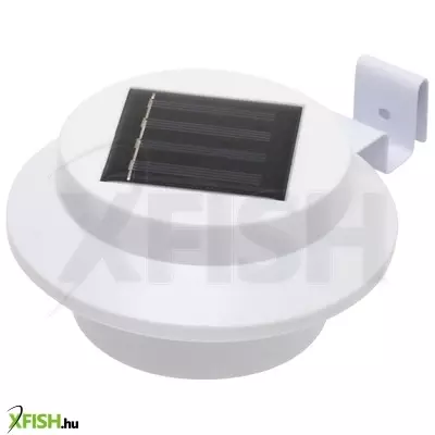 Home mx652 napelemes kerti lámpa, 3 db nagy fényerejű melegfehér led, akkumulátor, ip44