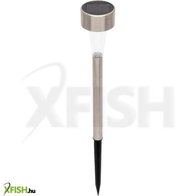 Home mx843 napelemes kerti lámpa, fém, 1 db melegfehér led, 24db/display, cserélhető aaa akkumulátor