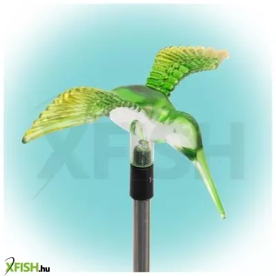 Home mx 618k napelemes kerti dekoráció, 1 db led, automatikus, 8 óra üzemidő, kolibri