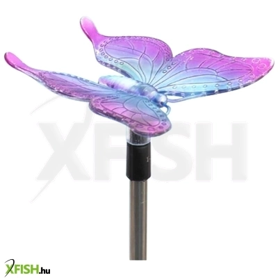 Home mx 618p napelemes kerti dekoráció, 1 db led, automatikus, 8 óra üzemidő, pillangó