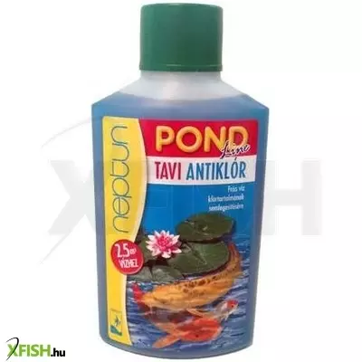 Neptun bio top neptun tavi antiklór vízkezelő kerti tóba - 250ml