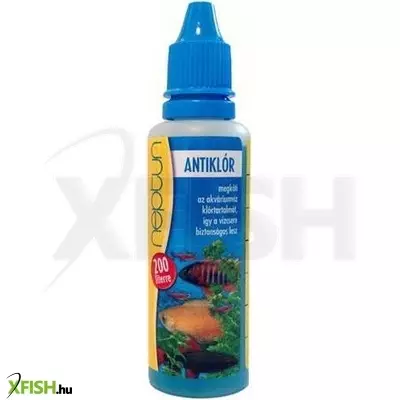 neptun bio top neptun antiklór akváriumi vízkezelő - 40ml