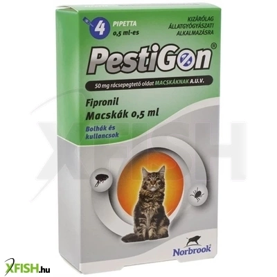 Pestigon Spot On Macska 4db/csomag