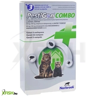 Pestigon Combo Spot On Macska És Vadászgörény 3db/csomag
