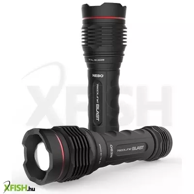 Nebo blast 1440 lumen elemlámpa, 1400 lumen, ipx7, 4x-es zoom, alumínium test
