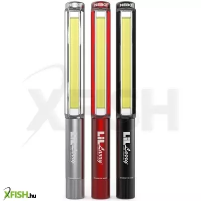 Nebo neb-6373-g lil larry munkalámpa, 250 lm, mágneses, övcsipesz, csúszásgátló markolat