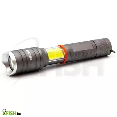 Nebo neb-6746-g tac slyde zseblámpa, 300 lumen, zoom, alumínium burkolat, ipx4, 5 féle üzemmód, elemes működés