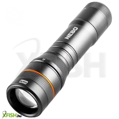 nebo neb-flt-0014-g newton 500 zseblámpa, 500 lm - 30 lm, 4 funkció, ip67, 4x zoom