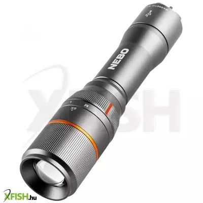 Nebo neb-flt-0018-g davinci 1000 zseblámpa, 1000 lm - 100 lm, 4 funkció, ip67, 6x zoom, powerbank funkció, 2000 mah