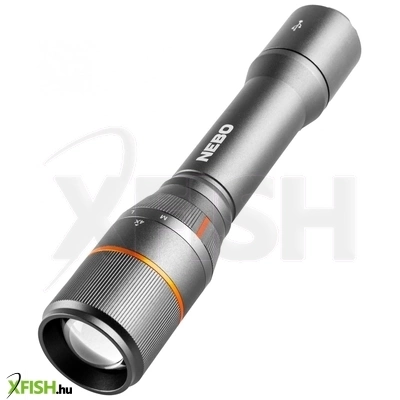 Nebo neb-flt-0020-g davinci 2000 zseblámpa, 2000 lm - 200 lm, 4 funkció, ip67, 4x zoom, powerbank funkció, 2000 mah