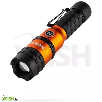 Nebo neb-flt-1018-g master series fl750 zseblámpa, 750 lm - 45 lm, 121 m, 5 funkció, ip67, mágneses, zsebcsipesz