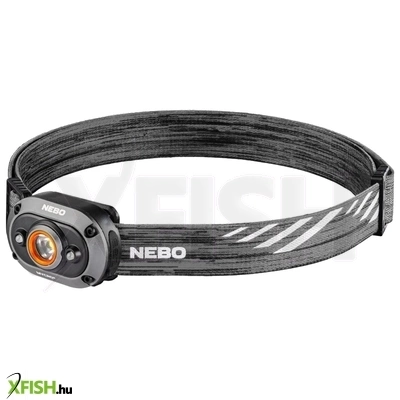 Nebo neb-hlp-0023-h mycro 450 fejlámpa, 450 lumen, ipx4 víz- és ütésálló, akkumulátoros tápellátás
