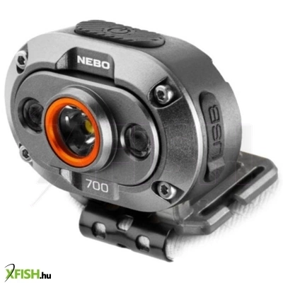 nebo neb-hlp-0044-h mycro 700 fej- és sapkalámpa, 700 lumen, 6 világítási mód, akkumulátor, víz- és ütésálló